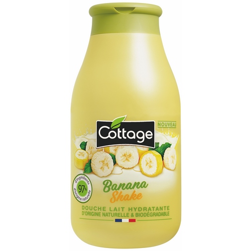 Cottage  БАНАН /  Banana Shake молочко для душа увлажняющее 250 мл