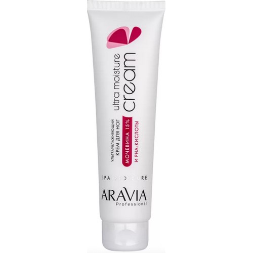 ARAVIA Professional Крем для ног ультраувлажняющий с мочевиной (15%) и PHA-кислотами