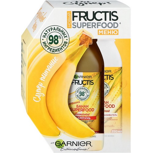 GARNIER fructis superfood банан